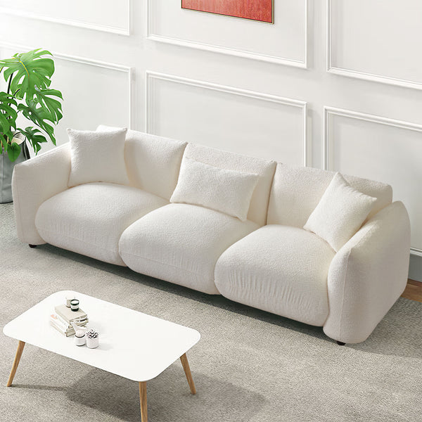 Yuki 102" Boucle Sofa